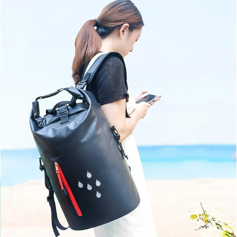 時裝潮休閒雙肩包多功能戶外防水包