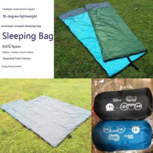Fasteper Waterproof 18°C ​​thin envelope-shaped sleeping bag 18°C ​​sleeping bag