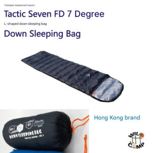 Fasteper waterproof master Tactic Seven FD 7 degrees L-shaped goose down sleeping bag 7°C Down Sleeping Bag