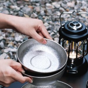 SilverAnt Titanium Camping Plate 純鈦露營碟 | 鈦晶鈦碗 Titanium Bowl
