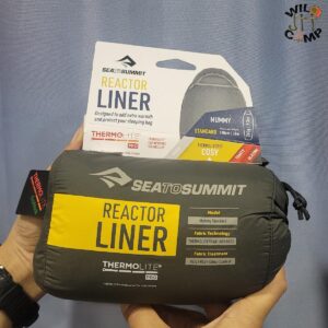 Sea To Summit Thermolite® Reactor Liner (no drawcord) Mummy Standard 保暖內膽 被單睡袋 (Black) sleeping bag
