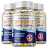 三重強度 Omega 3 魚油 - 大腦和關節支撐, 與 EPA 和 DHA 一起