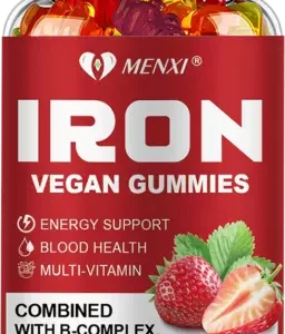 鐵膠 - 含有維生素 C - 能量和免疫支持血紅蛋白的產生