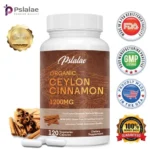 有機錫蘭肉桂膠囊 1200 毫克 - 最高效力血糖支持