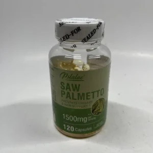 Pslalae Saw Palmetto 1500 毫克 - 120 粒天然活力膠囊 Exp 10/26
