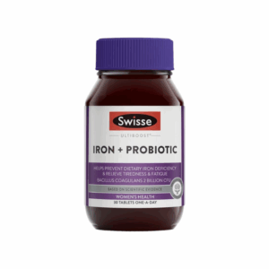澳洲 Swisse Ultiboost Iron + Probiotic 鐵+益生菌片 30粒